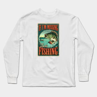 FUNNY FISHING Long Sleeve T-Shirt